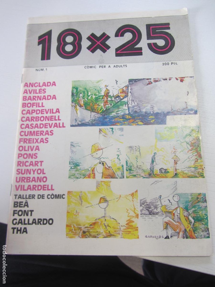 C&oacute;mics: 18x25 comic per a adults, 1986 n&ordm; 1, en catal&Agrave; ARX152 - Foto 1