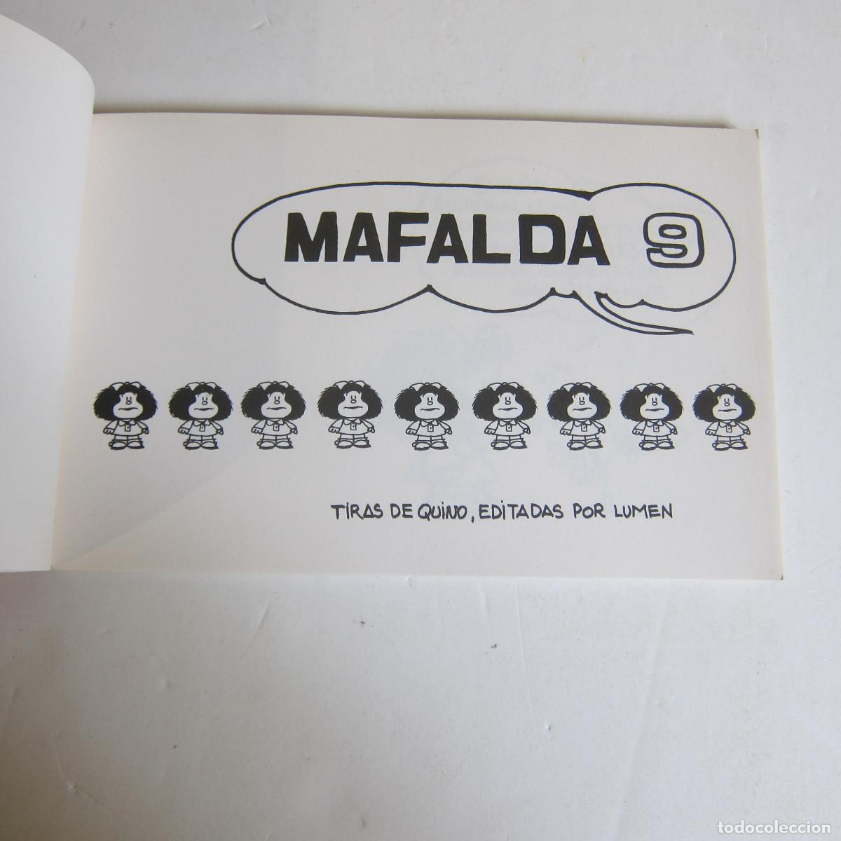 C&oacute;mics: MAFALDA 9 - QUINO (LUMEN) COMIC - Foto 8