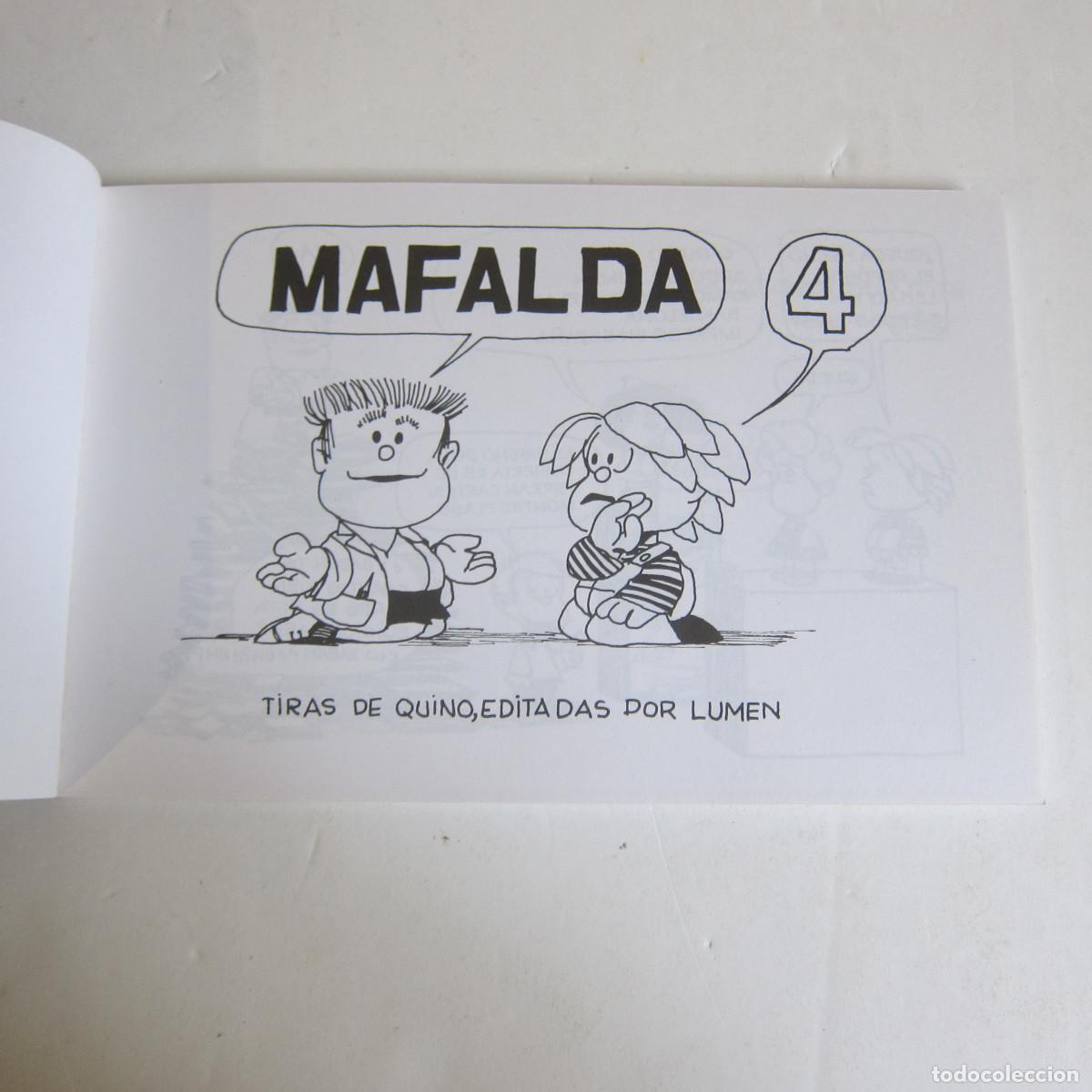 C&oacute;mics: MAFALDA 4 - QUINO (LUMEN) COMIC - Foto 5