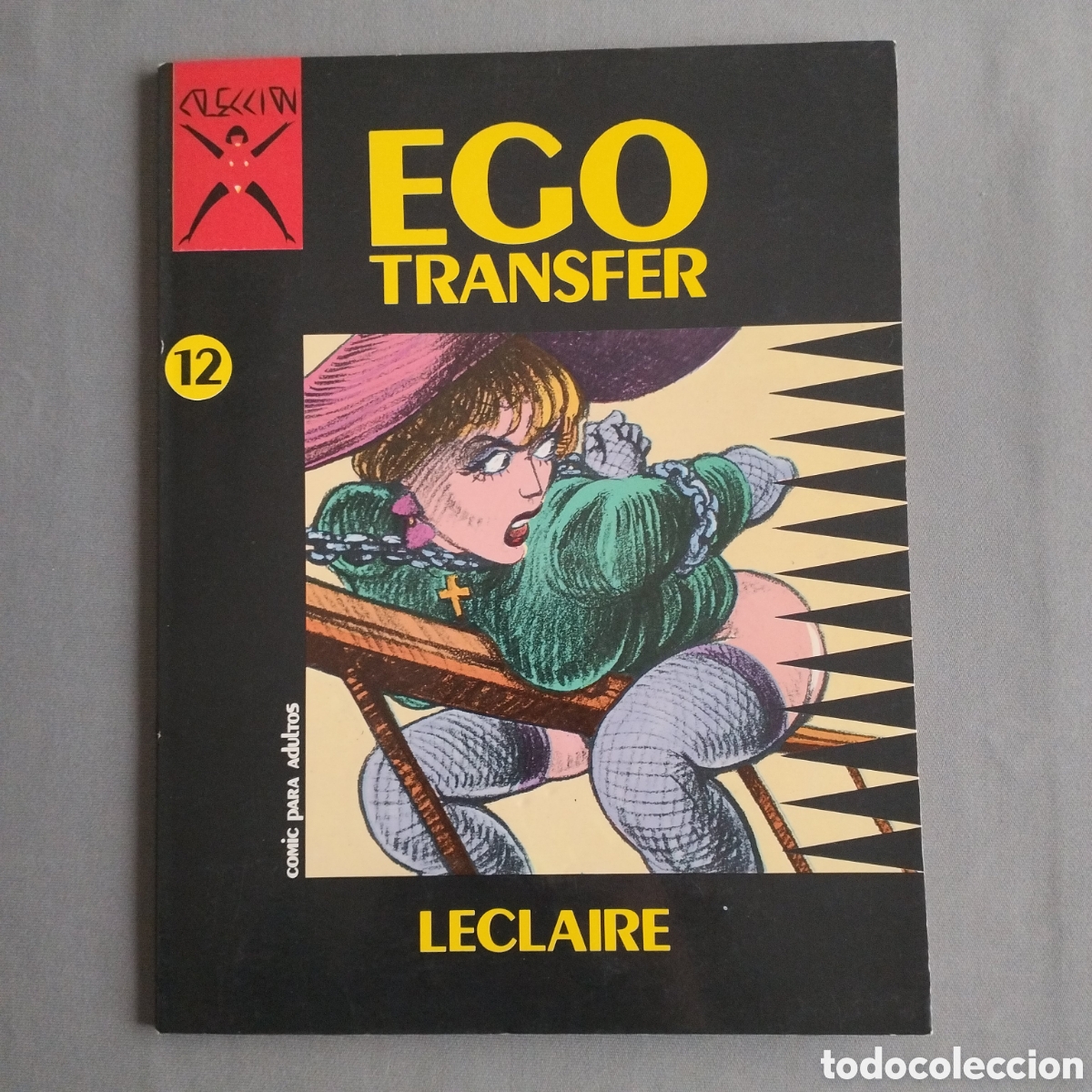 C&oacute;mics: Ego transfer, n&deg; 12 de colecci&oacute;n X, Ediciones La C&uacute;pula. - Foto 1