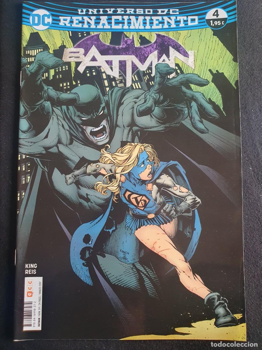 C&oacute;mics: Batman universo renacimiento n&ordm; 4 estado muy bueno Ediciones Ecc - Foto 1