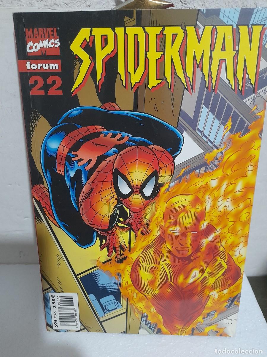 C&oacute;mics: C&Oacute;MIC &rdquo; SPIDERMAN &rdquo; N&ordm; 22 VOL.III MARVEL / FORUM 2001 (LOMO ROJO 84 PGS) - Foto 1