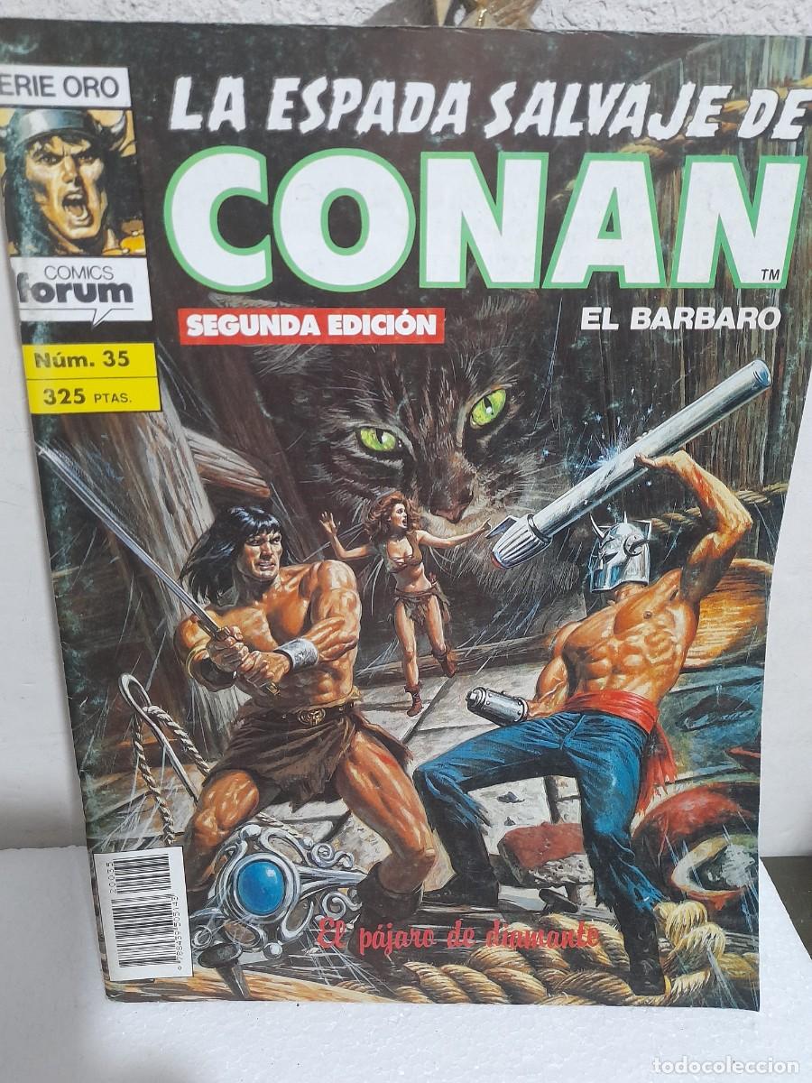 C&oacute;mics: TRES COMICS DE CONAN N&ordm; 35/44/145 - Foto 2