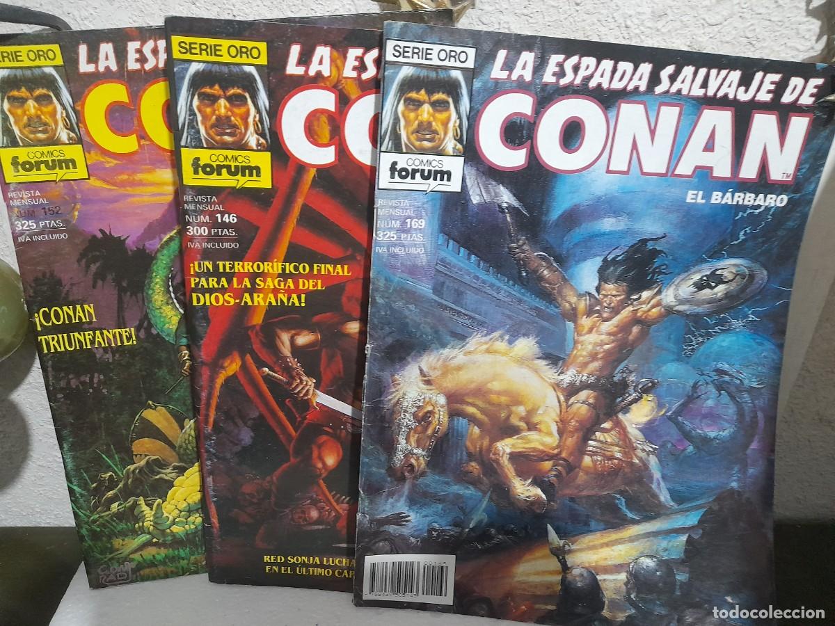 C&oacute;mics: TRES COMICS DE CONAN N&ordm; 146/152/169 - Foto 1