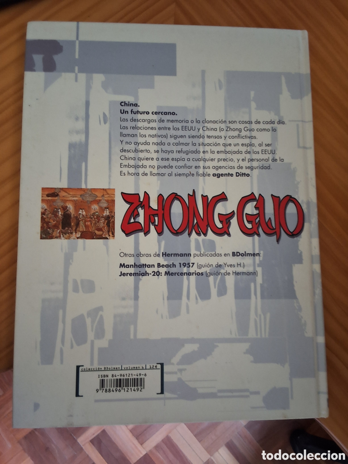 C&oacute;mics: Zhong guo comic de Hermann a&ntilde;o 2003 edita dolmen - Foto 3