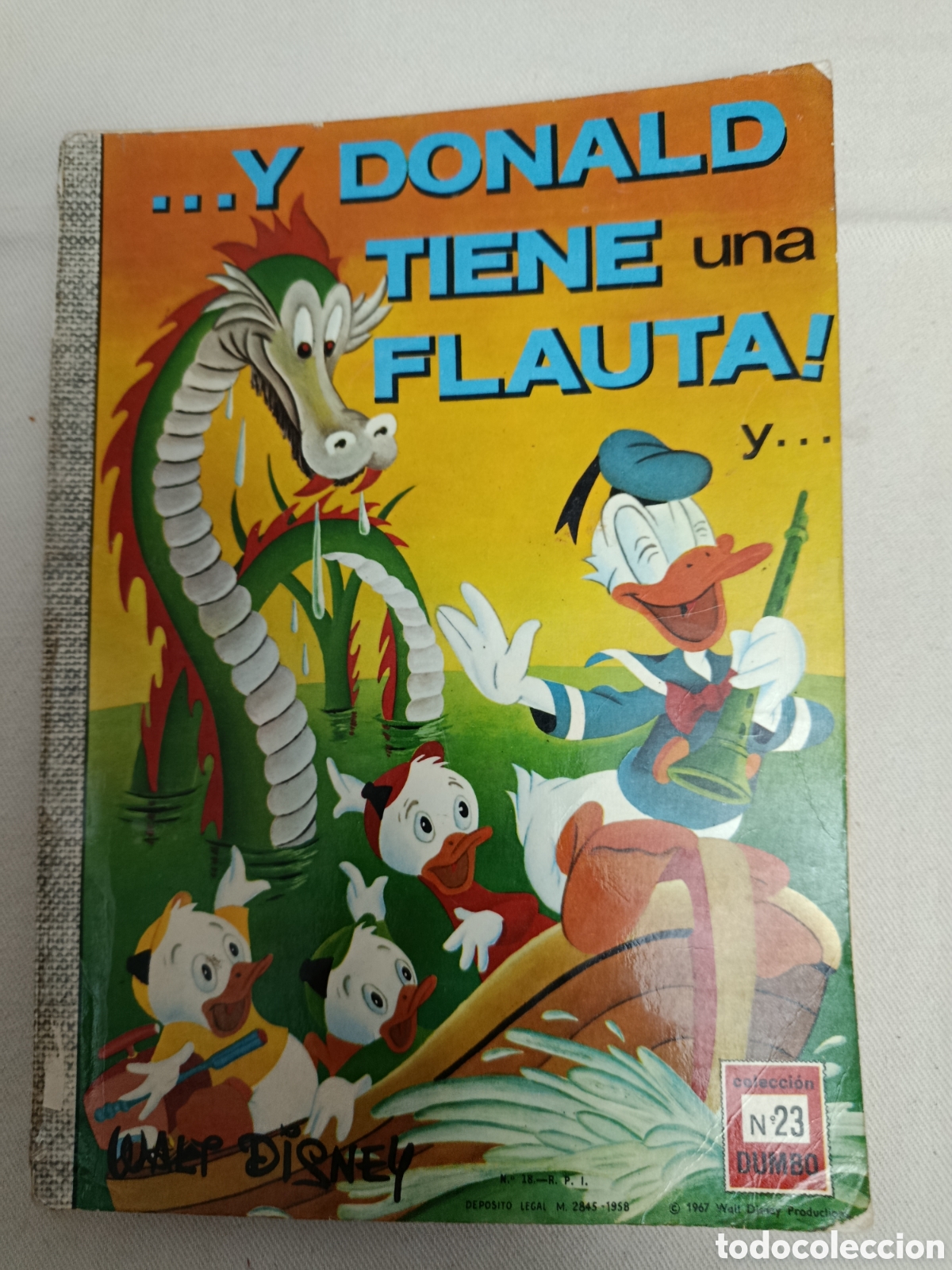 C&oacute;mics: Colecci&oacute;n Dumbo n&deg;23 ... Y Donald tiene una flauta - Foto 1