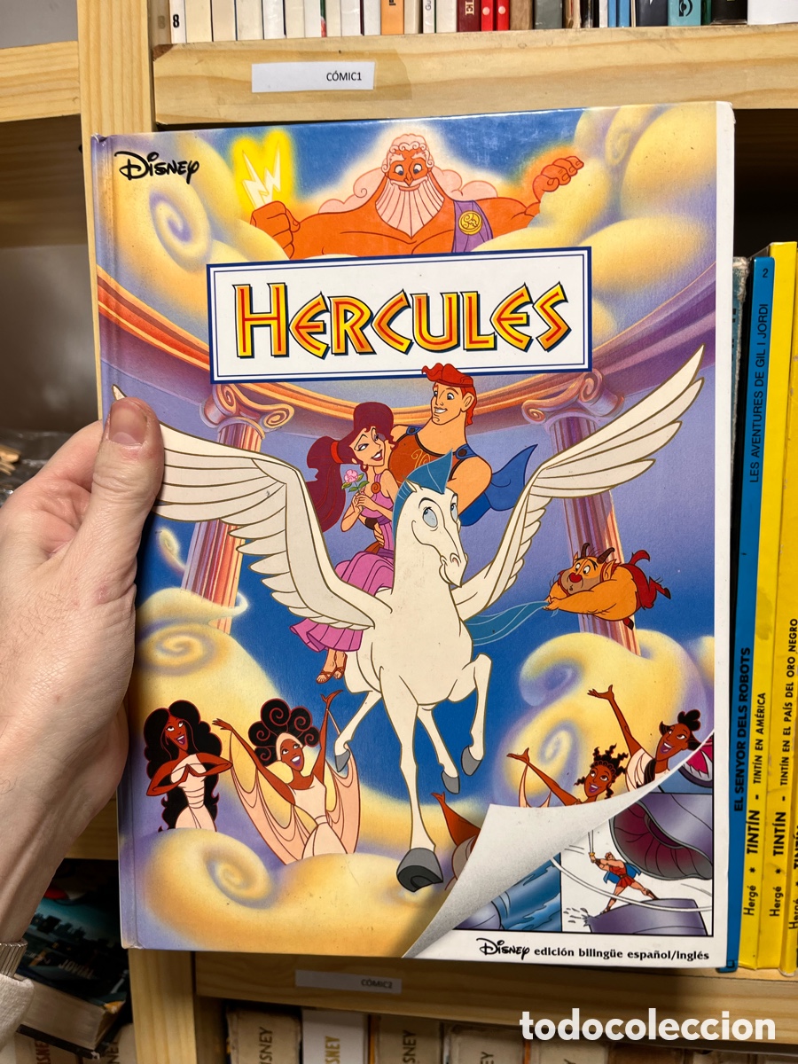 C&oacute;mics: Comic1. H&eacute;rcules. DisnEy edici&oacute;n billngile espa&ntilde;ol/Ingles - Foto 1