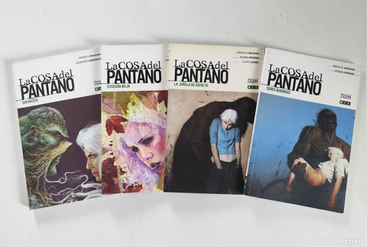 C&oacute;mics: LA COSA DEL PANTANO de Brian K. Vaughan COMPLETA 4 TOMOS ~ DC/ECC (1989) - Foto 1