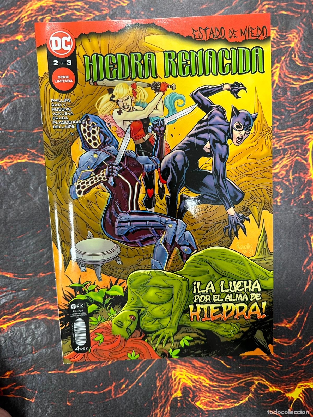 C&oacute;mics: hIEDRA RENACIDA numero 2 estado de miedo ecc dc - Foto 1