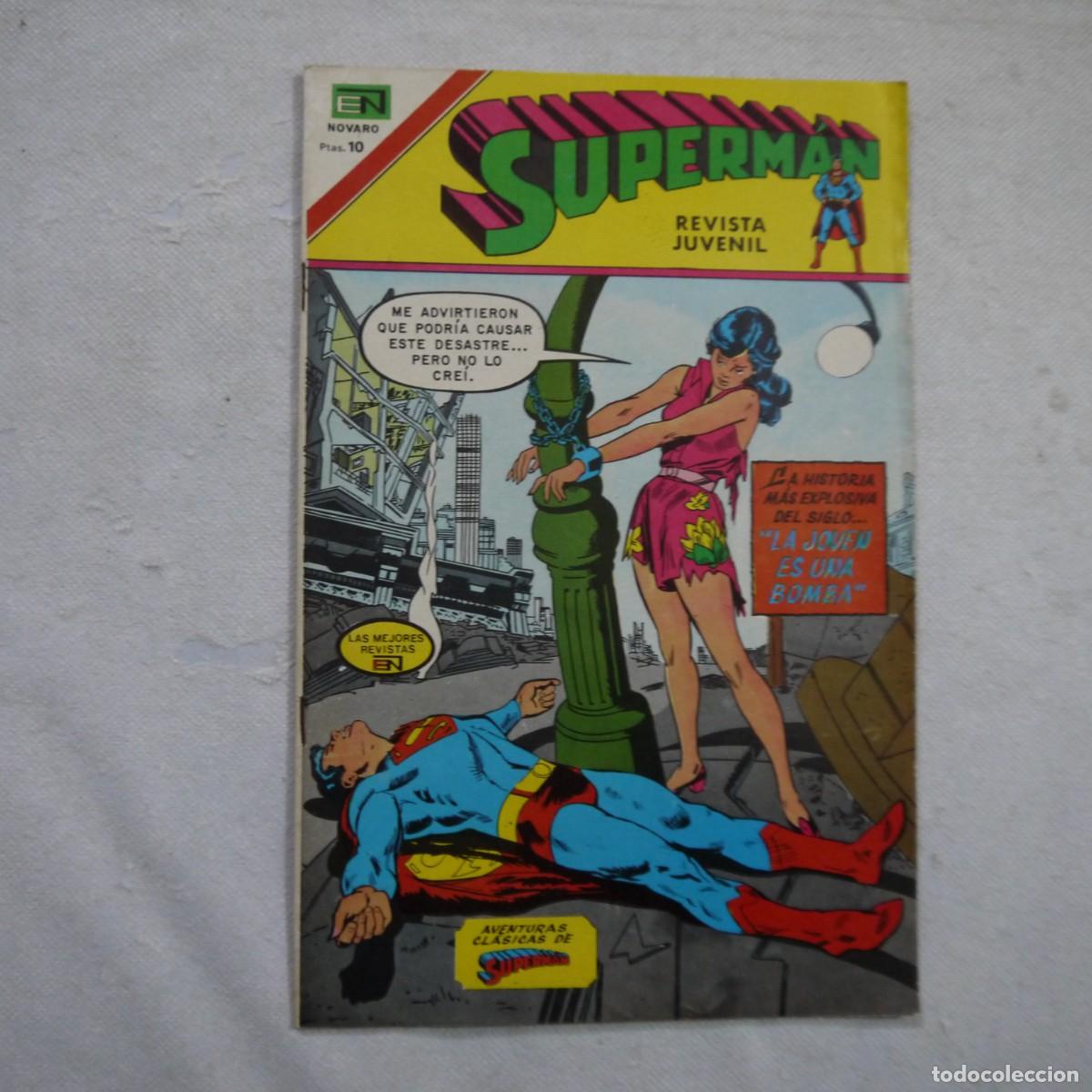 C&oacute;mics: SUPERMAN / BATMAN LOTE DE 4 C&Oacute;MICS - EDITORIAL NOVARO - 1974 - Foto 2