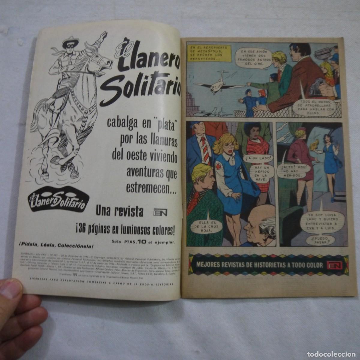 C&oacute;mics: SUPERMAN / BATMAN LOTE DE 4 C&Oacute;MICS - EDITORIAL NOVARO - 1974 - Foto 3