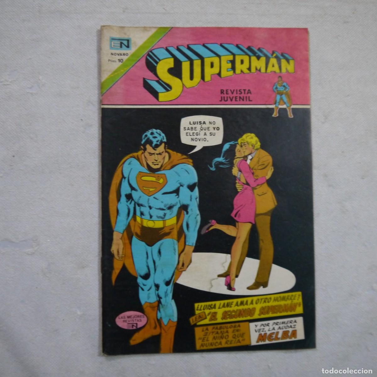 C&oacute;mics: SUPERMAN / BATMAN LOTE DE 4 C&Oacute;MICS - EDITORIAL NOVARO - 1974 - Foto 7
