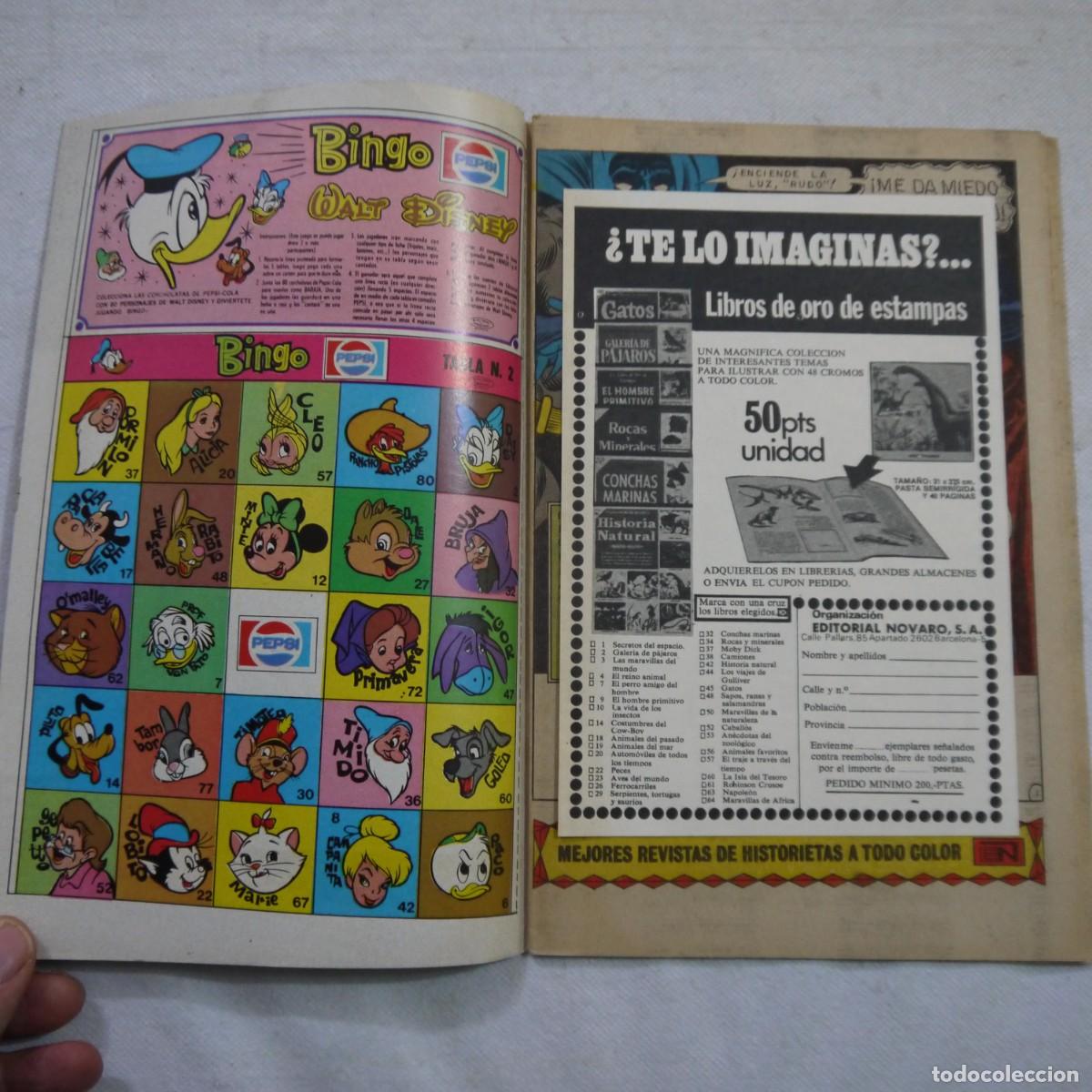 C&oacute;mics: SUPERMAN / BATMAN LOTE DE 4 C&Oacute;MICS - EDITORIAL NOVARO - 1974 - Foto 20