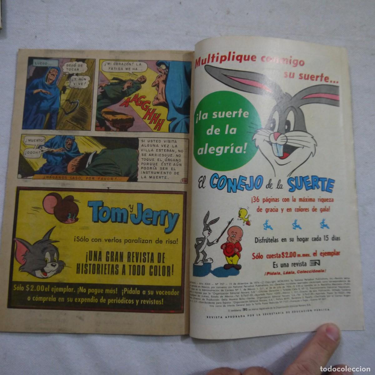 C&oacute;mics: SUPERMAN / BATMAN LOTE DE 4 C&Oacute;MICS - EDITORIAL NOVARO - 1974 - Foto 24