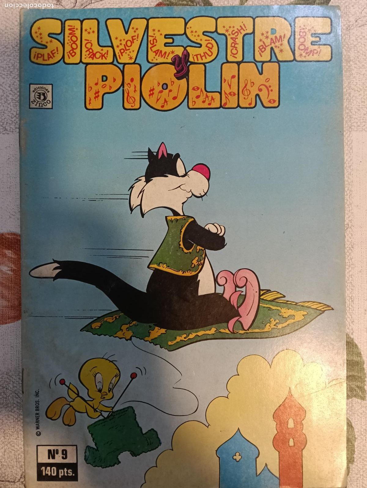 C&oacute;mics: SILVESTRE Y PIOLIN N&ordm; 9 ZINCO - Foto 1