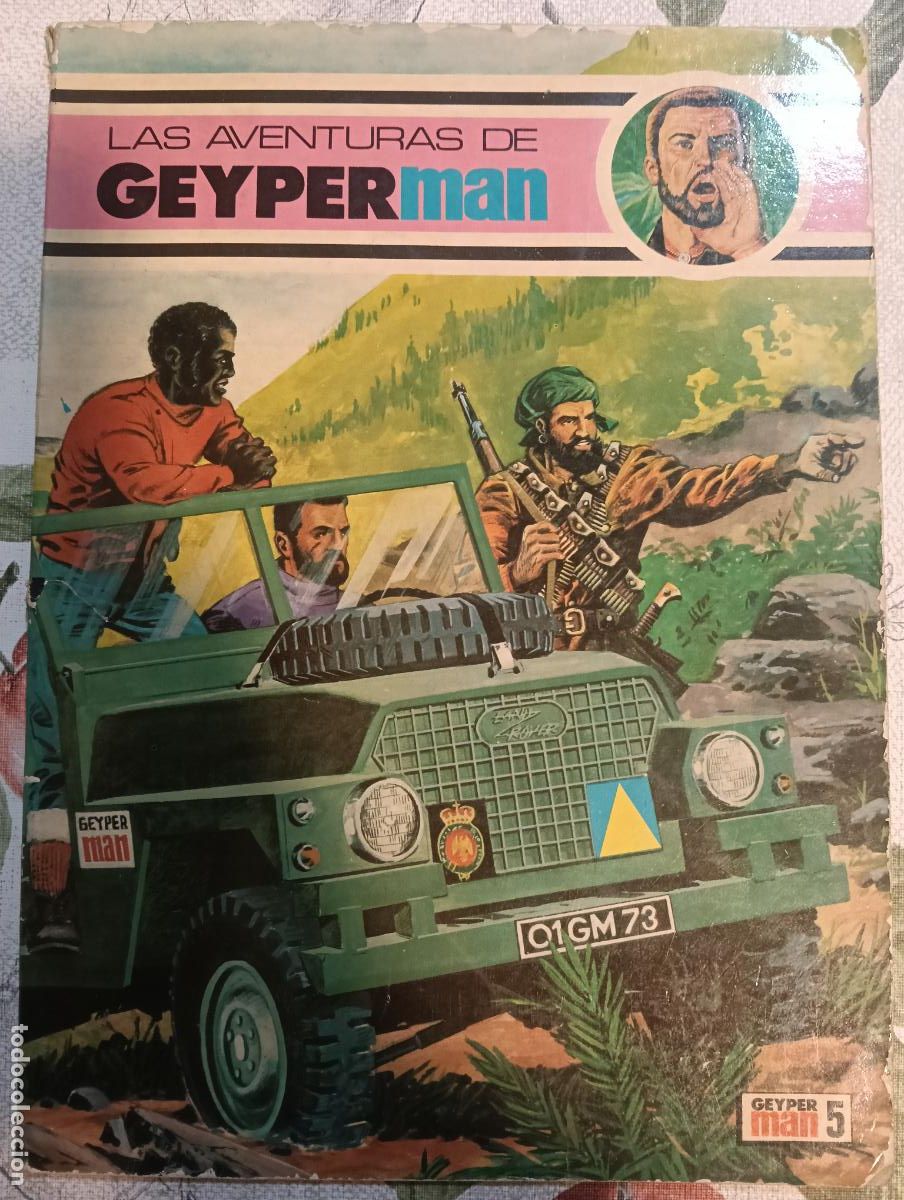 C&oacute;mics: LAS AVENTURAS DE GEYPERMAN - N&ordm; 5 - EDICIONES RECREATIVAS - Foto 1