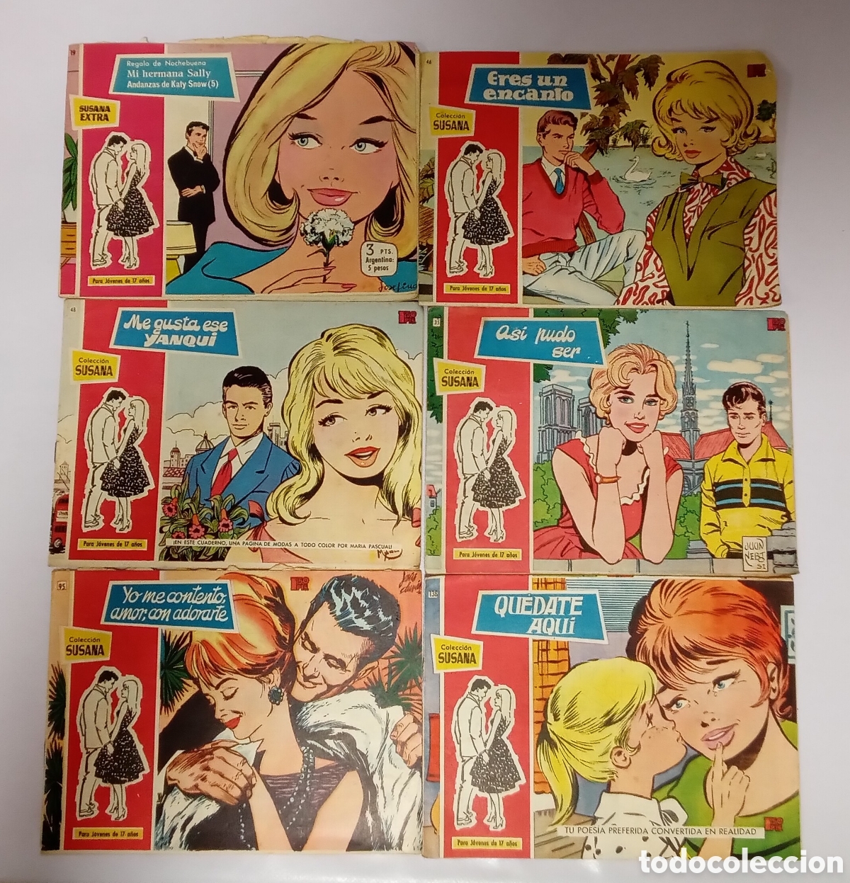 C&oacute;mics: Colecci&oacute;n Susana Lote 13 comic ediciones Toray - Foto 2