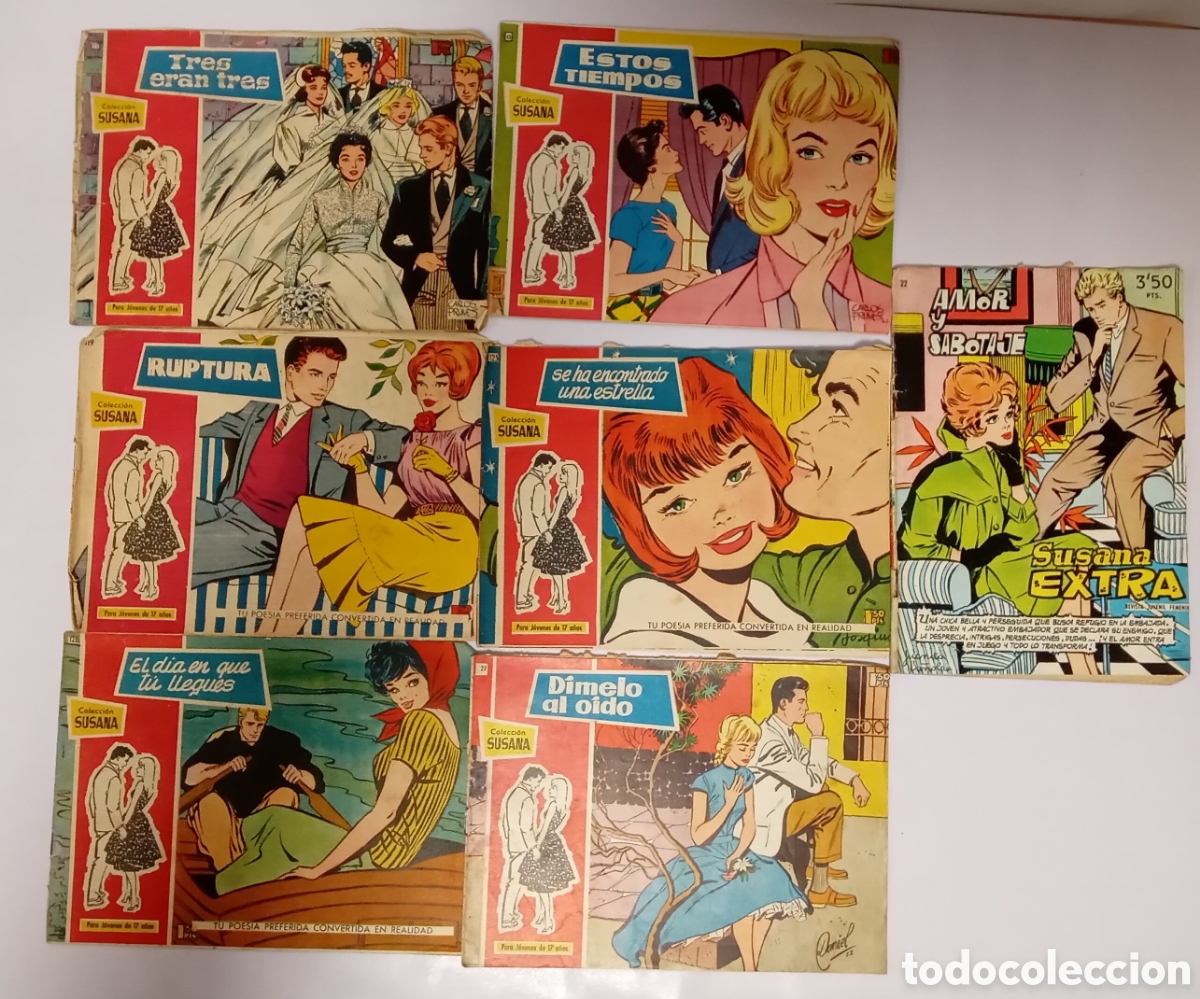 C&oacute;mics: Colecci&oacute;n Susana Lote 13 comic ediciones Toray - Foto 3