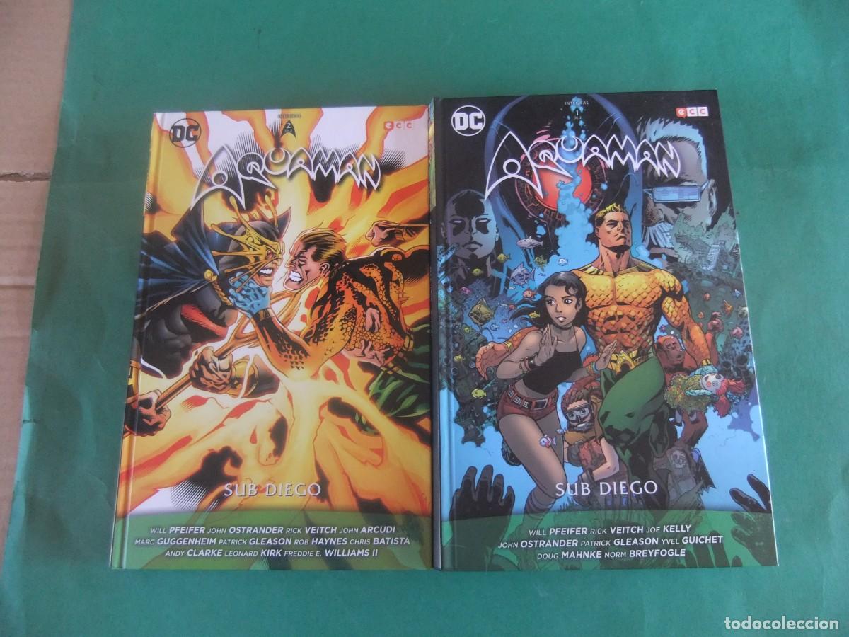 C&oacute;mics: AQUAMAN SUB DIEGO 2 TOMOS COMPLETA ECC - Foto 1