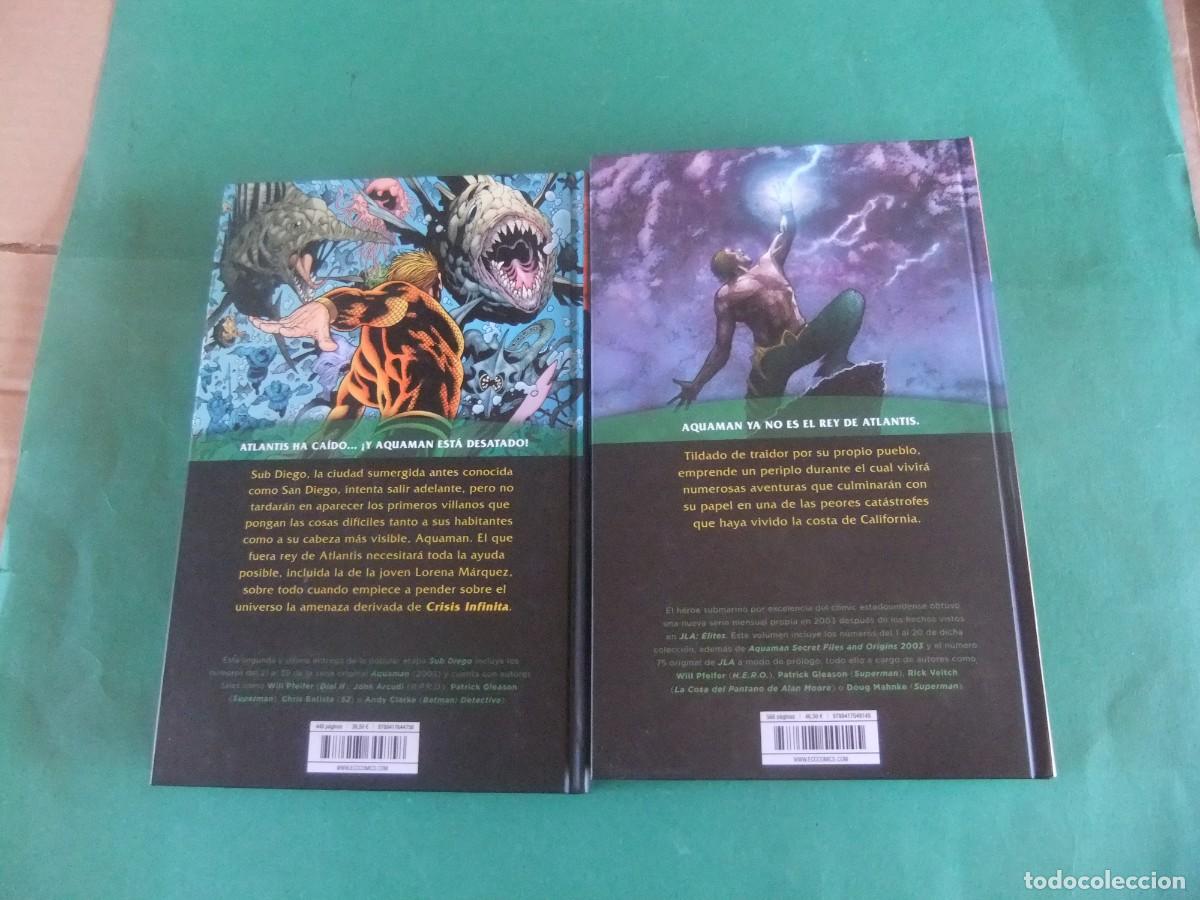 C&oacute;mics: AQUAMAN SUB DIEGO 2 TOMOS COMPLETA ECC - Foto 2