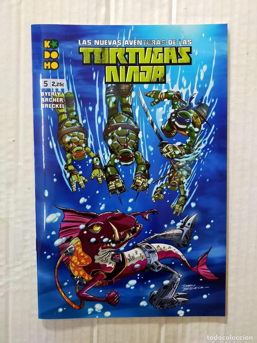 C&oacute;mics: LAS NUEVAS AVENTURAS DE LAS TORTUGAS NINJA n&ordm; 5. ECC - Foto 1