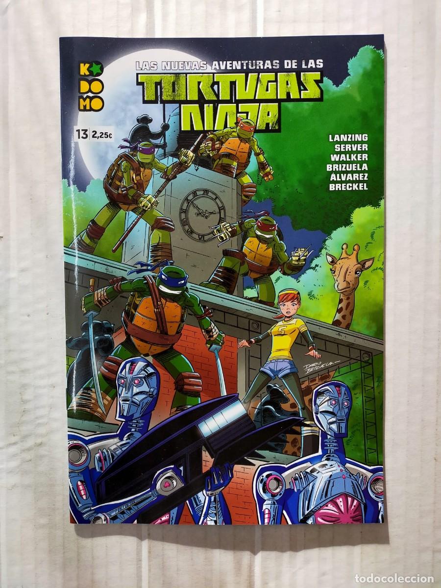 C&oacute;mics: LAS NUEVAS AVENTURAS DE LAS TORTUGAS NINJA n&ordm; 13. ECC - Foto 1
