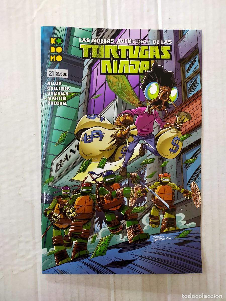 C&oacute;mics: LAS NUEVAS AVENTURAS DE LAS TORTUGAS NINJA n&ordm; 21. ECC - Foto 1