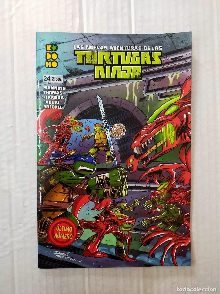 C&oacute;mics: LAS NUEVAS AVENTURAS DE LAS TORTUGAS NINJA n&ordm; 24. ECC - Foto 1