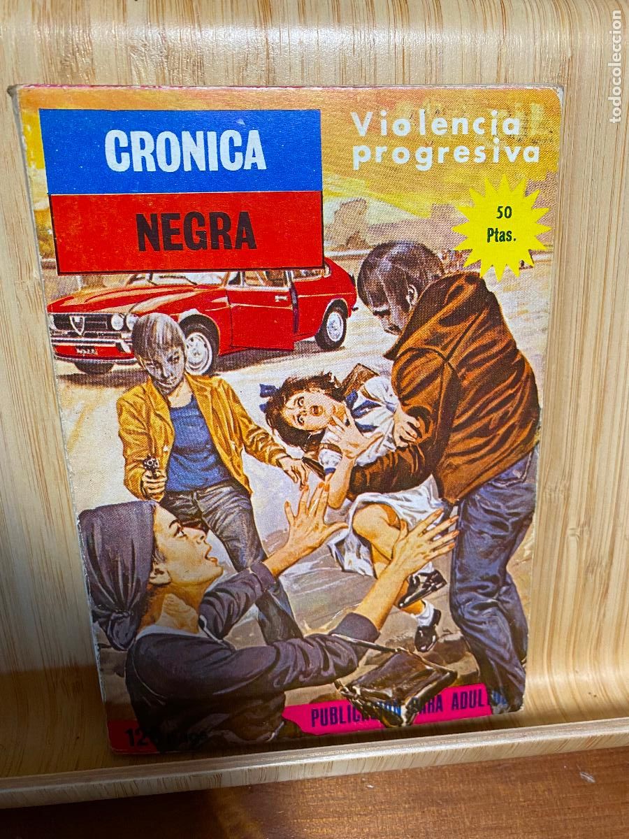 C&oacute;mics: CR&Oacute;NICA NEGRA. VIOLENCIA PROGRESIVA. - Foto 1