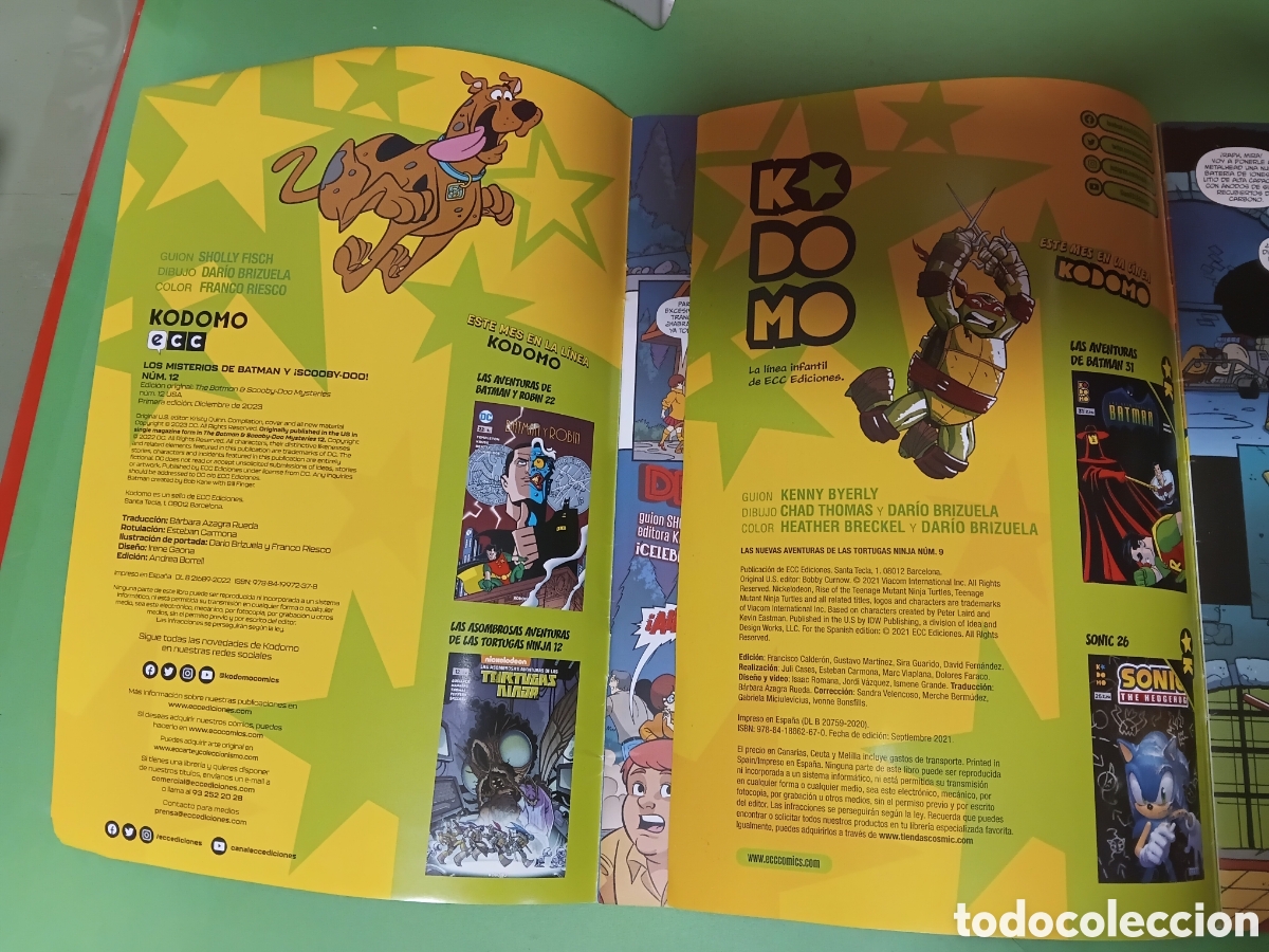 C&oacute;mics: Dos n&uacute;meros de Batman y Tortugas Ninja - Foto 3