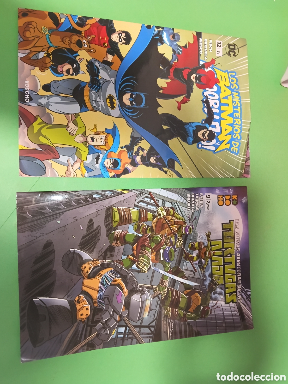 C&oacute;mics: Dos n&uacute;meros de Batman y Tortugas Ninja - Foto 1