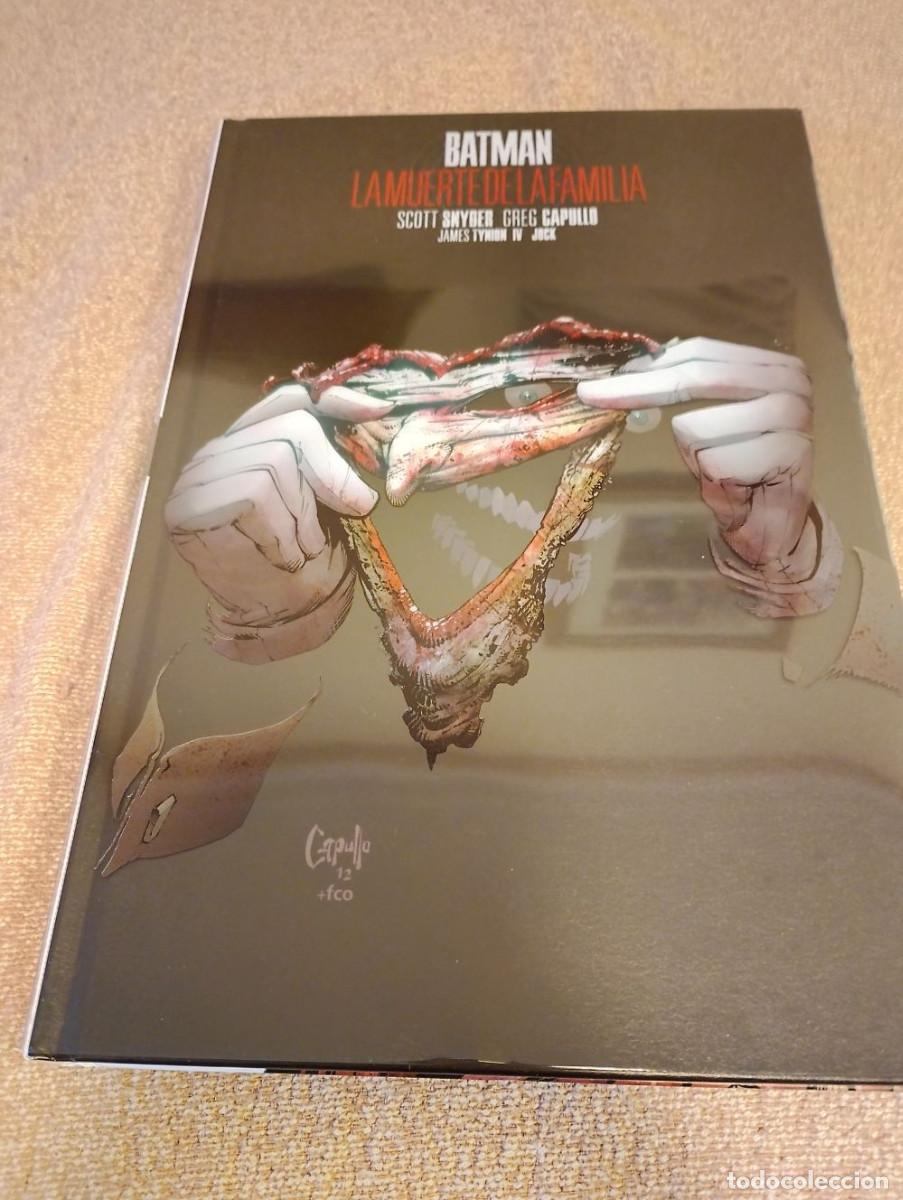 C&oacute;mics: Batman: La Muerte de la Familia edici&oacute;n deluxe. ECC. Impecable. Snyder - Capullo - Foto 1