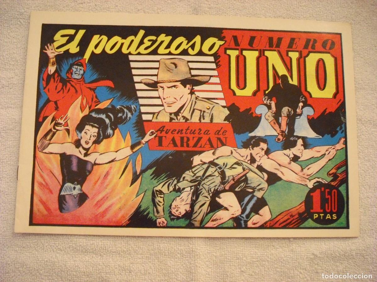 C&oacute;mics: EL PODEROSO NUMERO UNO . AVENTURA DE TARZAN . FACSIMIL - Foto 1
