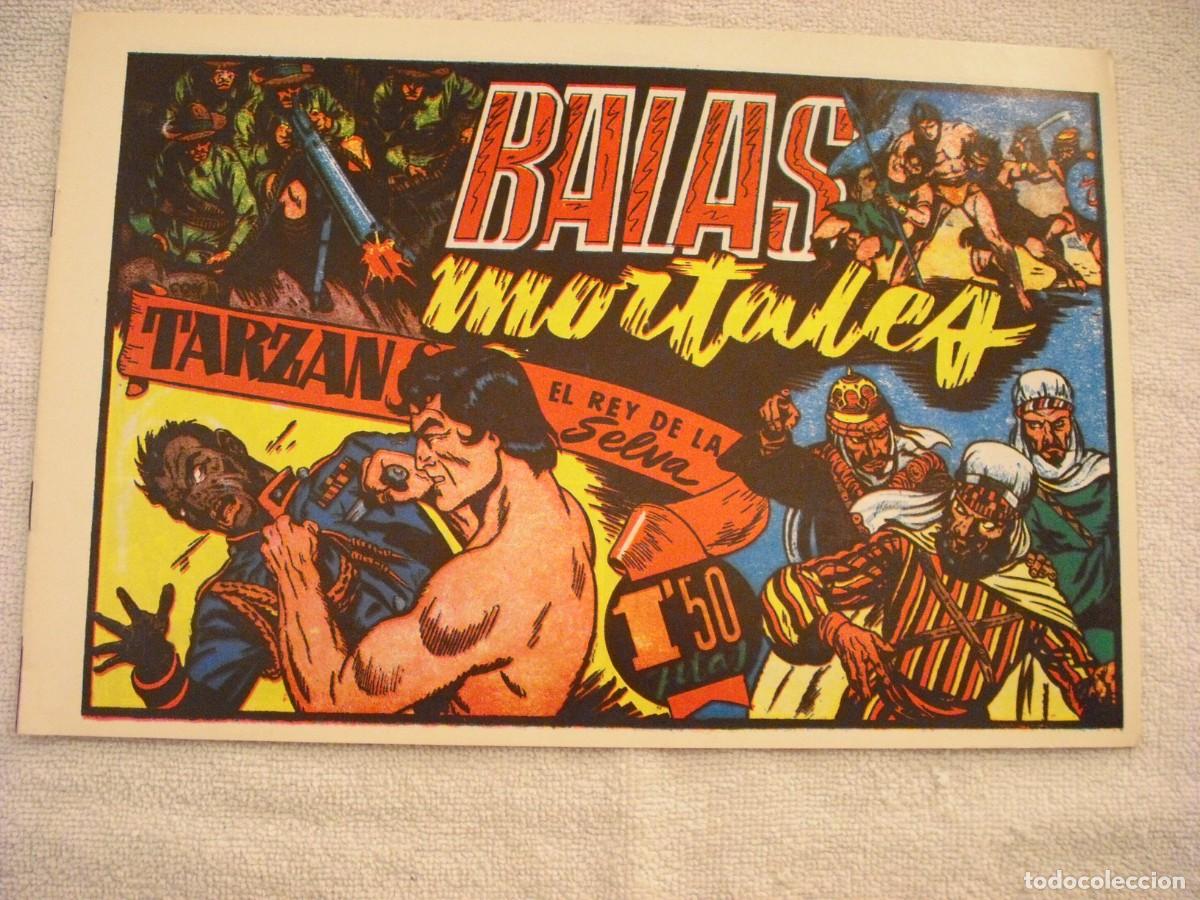 C&oacute;mics: BALAS MORTALES . TARZAN EL REY DE LA SELVA . FACSIMIL - Foto 1