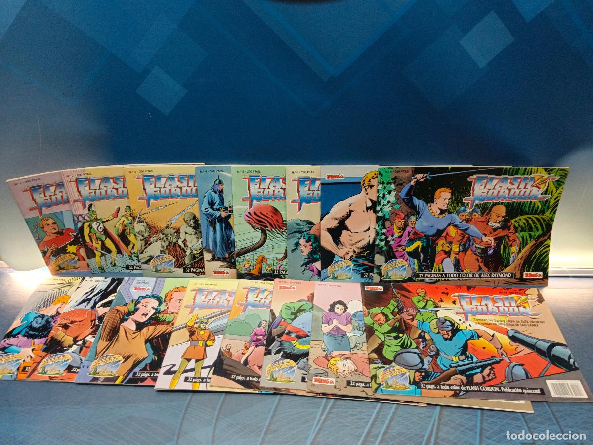 C&oacute;mics: Comics. FLASH GORDON - LOTE DEL 1 AL 18, faltando el 11 y el 14 - Foto 1