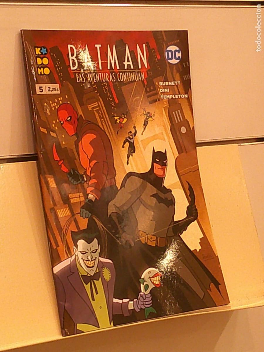 C&oacute;mics: BATMAN LAS AVENTURAS CONTINUAN N&ordm; 5 KODOMO DC - ECC - Foto 1