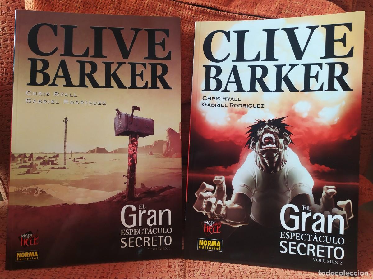 C&oacute;mics: EL GRAN ESPECT&Aacute;CULO SECRETO - Clive Barker - Editorial Norma - Foto 1