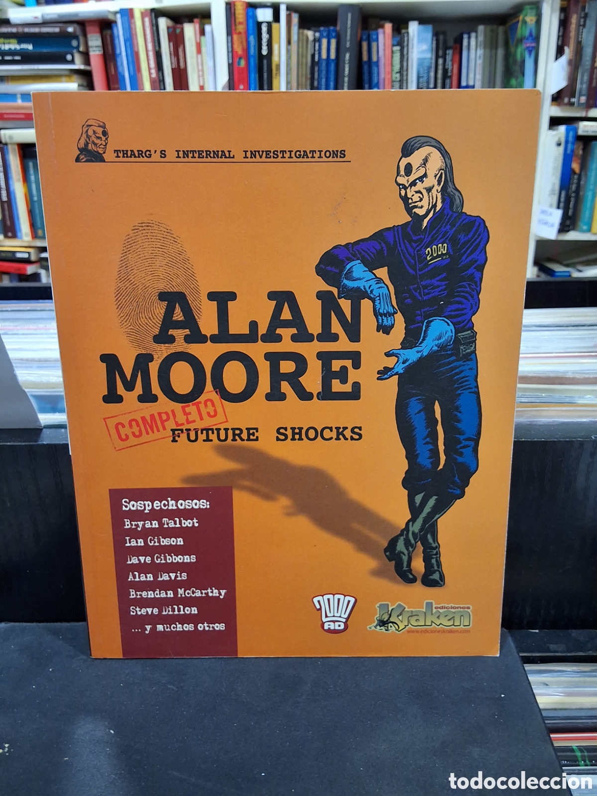 C&oacute;mics: ALAN MOORE- FUTURE SHOCKS - COMPLETO- THARGS INTERNAL INVESTIGATIONS - Foto 1