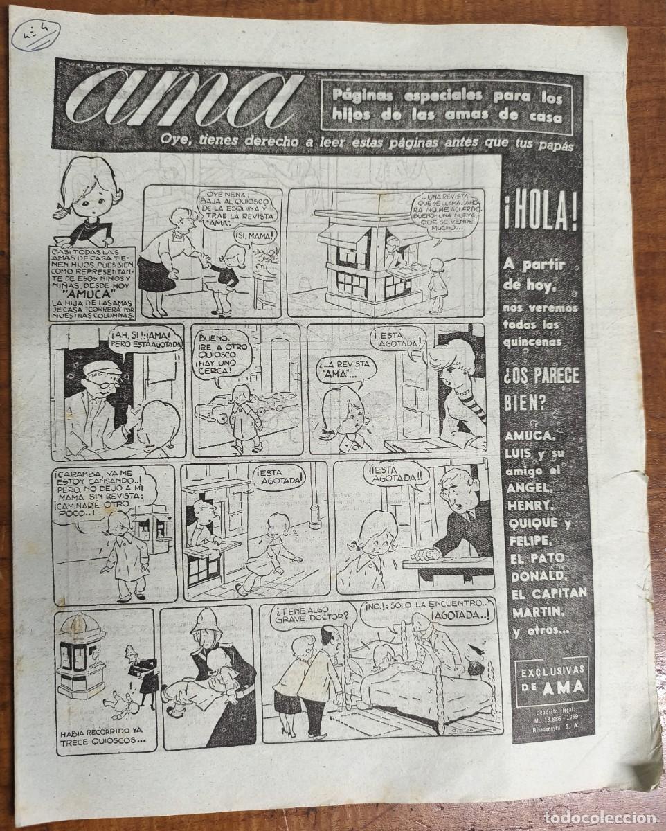 Comics: AMUCA -- P&Aacute;GINAS ESPECIALES PARA LOS HIJOS DE LAS AMAS DE CASA -- N&ordm; 4 AGOTADA