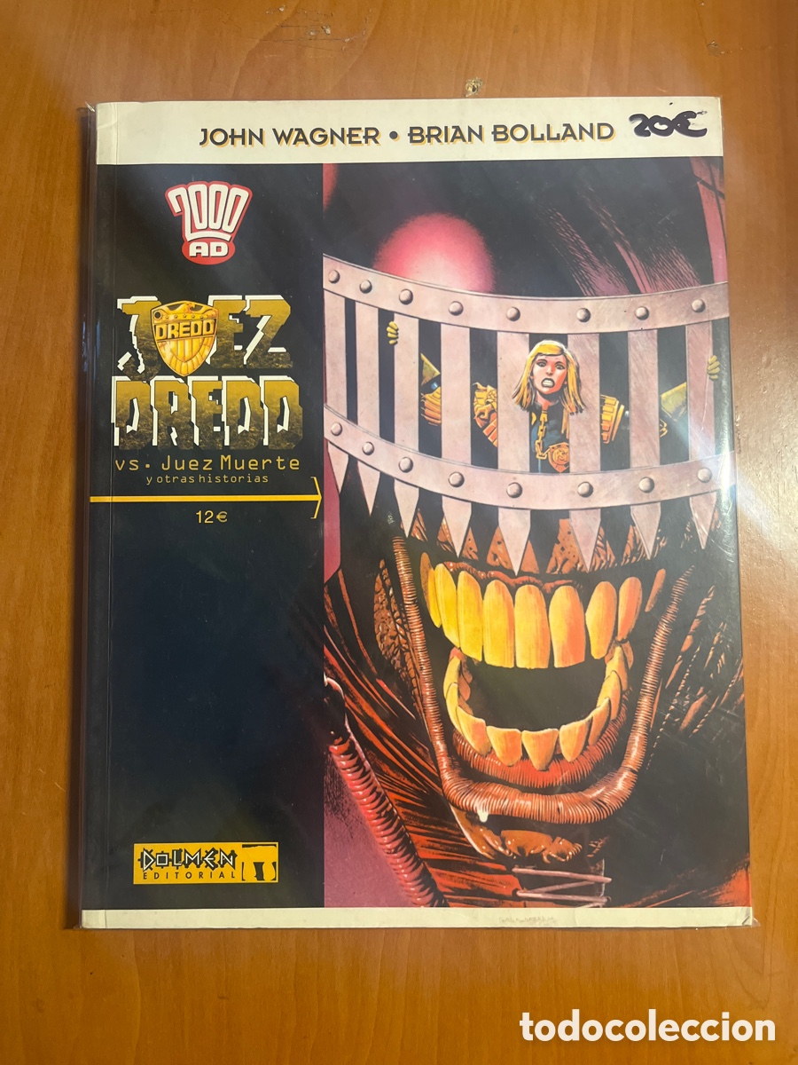 C&oacute;mics: JUEZ DREDD, JOHN WAGNER, (EDITORIAL DOLMEN) - Foto 1