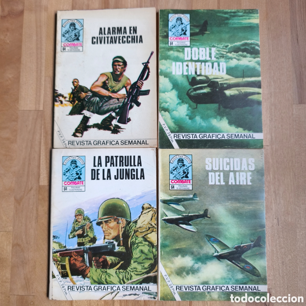 C&oacute;mics: Lote 21 comics Combate, producciones editoriales S. A - Foto 2