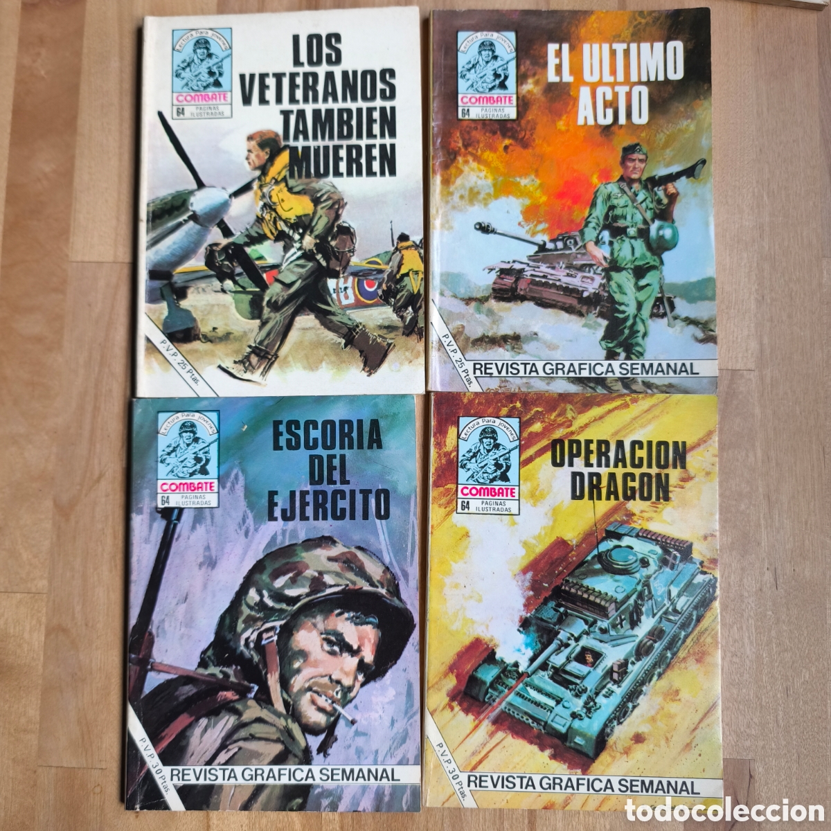 C&oacute;mics: Lote 21 comics Combate, producciones editoriales S. A - Foto 3
