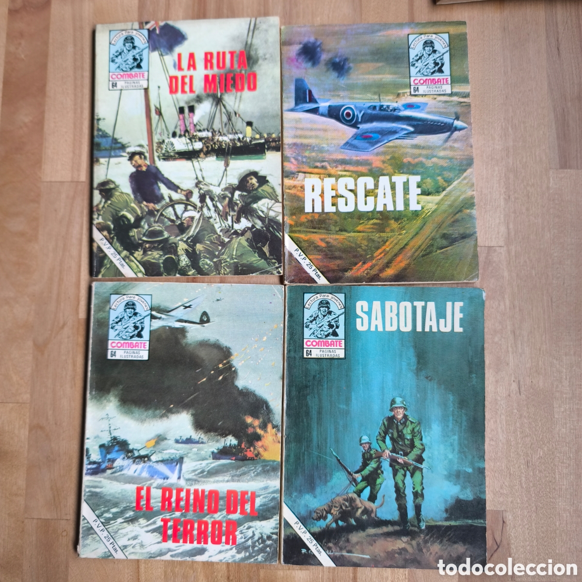 C&oacute;mics: Lote 21 comics Combate, producciones editoriales S. A - Foto 4