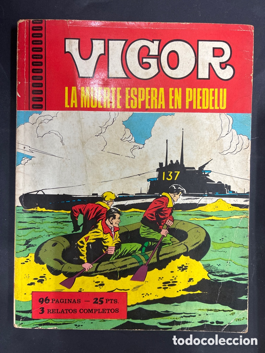 C&oacute;mics: COMIC VIGOR N&ordm; 1 DE LA COLECCION EDITORIAL EURODIT - Foto 1