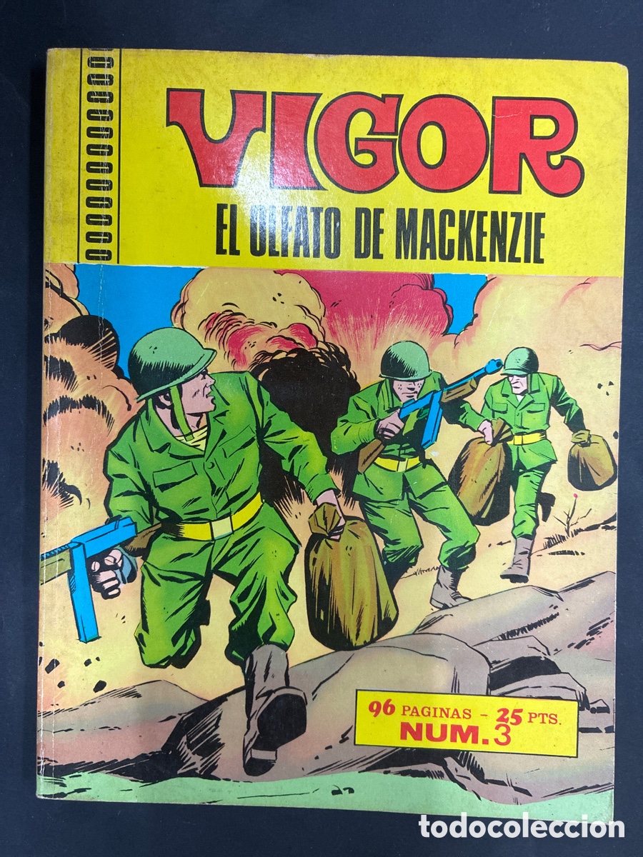 C&oacute;mics: COMIC VIGOR N&ordm; 3 DE LA COLECCION EDITORIAL EURODIT - Foto 1