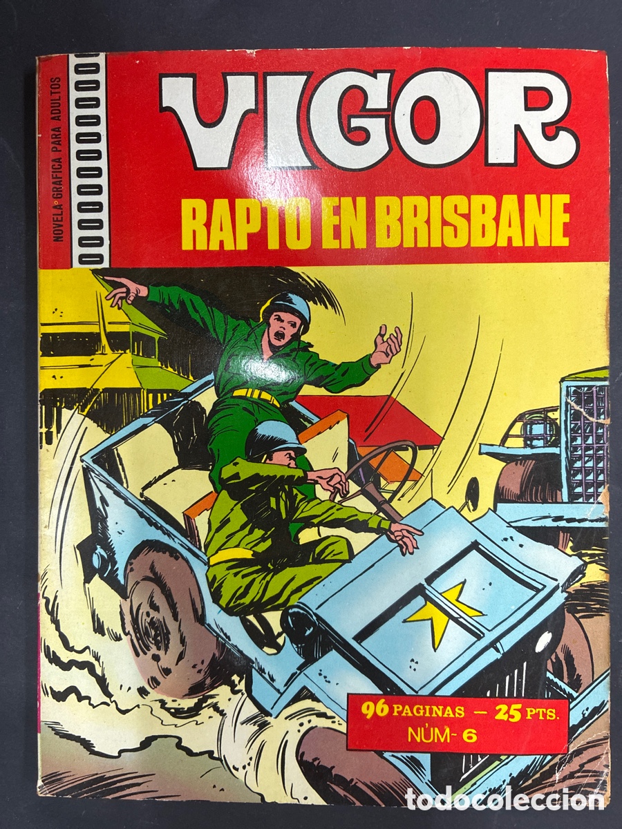C&oacute;mics: COMIC VIGOR N&ordm; 6 DE LA COLECCION EDITORIAL EURODIT - Foto 1