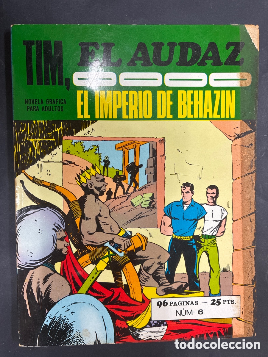 C&oacute;mics: COMIC TIM EL AUDAZ N&ordm; 6 DE LA COLECCION EDITORIAL EURODIT - Foto 1