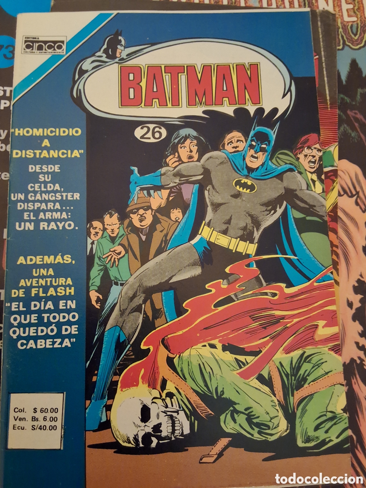 C&oacute;mics: Batman comic edicion Colombiana n&uacute;mero 26 a&ntilde;o 1985 - Foto 1