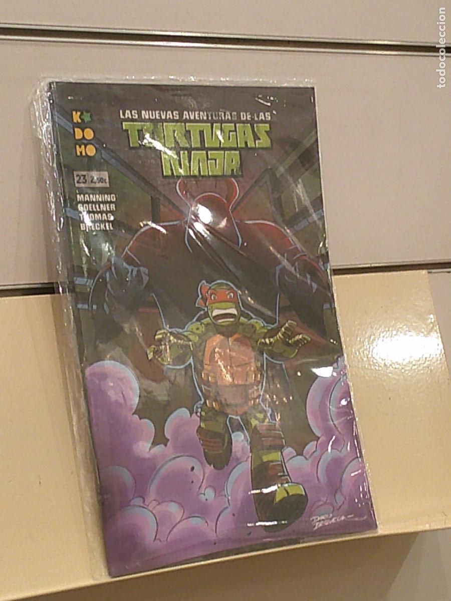 C&oacute;mics: LAS NUEVAS AVENTURAS DE LAS TORTUGAS NINJA N&ordm; 23 KODOMO - ECC - Foto 1