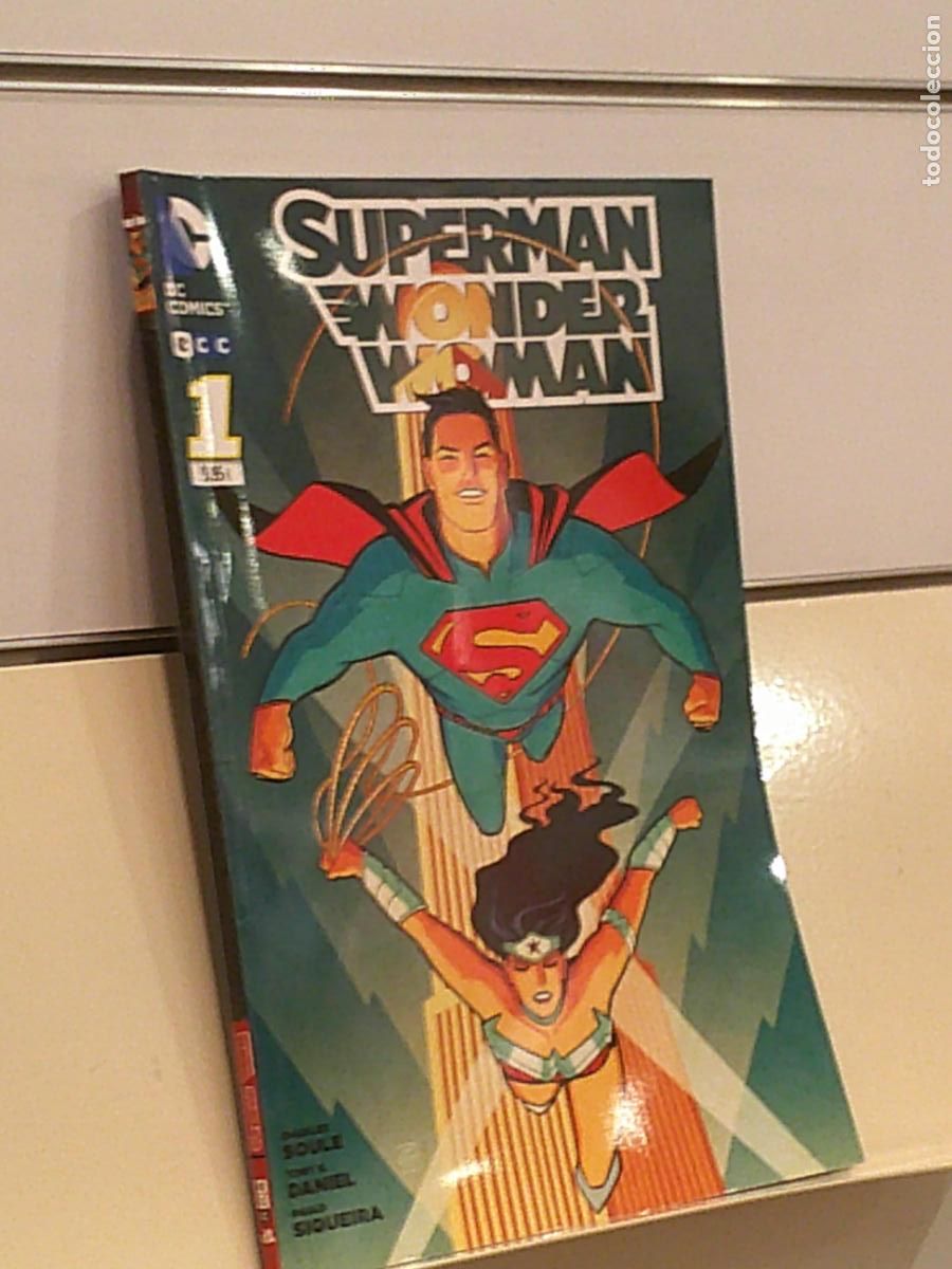 C&oacute;mics: SUPERMAN Y WONDER WOMAN N&ordm; 1 DC - ECC OFERTA - Foto 1